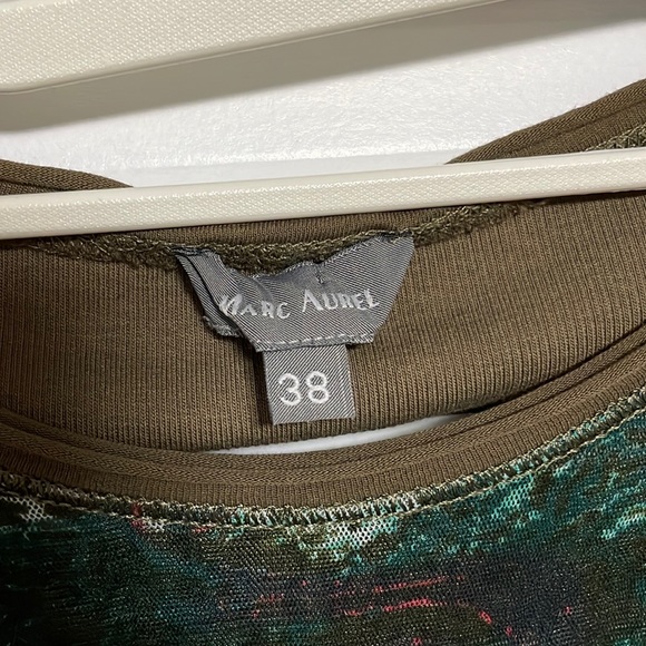 Marc Aurel- Women’s printed top - Size 38 - Picture 3 of 7